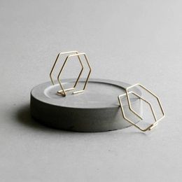 Hoop Earrings & Huggie Minimalist Handmade Jewellery Gold Filled 925 Silver Brincos Orecchini Oorbellen Pendientes For WomenHoop