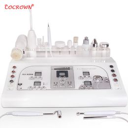 2023 Factory 8 In 1 Cautery Ultrasonic Vacuum Spray Galvanic Face Machine Massager Facial Beauty Equipment Skin Cleansing Brush