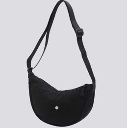 Designer 23ss Lululemens Bag Women Same Style Oblique Cross Bun Leisure Yoga Nylon shoulder yoga sport Luxury lulu Crossbody bag High quality