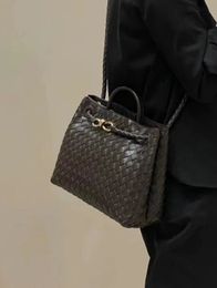 andiamo women Handbags Genuine Leather shoulder bag High qualitys bags Luxurys Ladies Designer Composite Bags Lady Clutch Bag Tote Female Purse Wallet have box