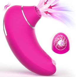 Upgraded Sex Toy Suck Vibrator Adult Toy, 9 Suck and vibrate Rose Sex toy Nipple clitoris stimulator Adult toy sex machine