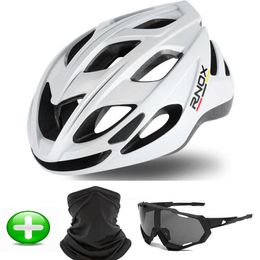 Cycling Helmets RNOX 2020 New Ultralight Cycling Helmet MTB Helmet Cycling Safety Cap Bicycle Helmet For Women Men Racing Bike Equipments P230419