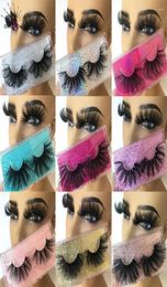 False Eyelashes Thick Mink 30mm Fluffy Fake Lashes In Bulk Vendors Whole Dramatic Full Strip Extension Long 1 Pair2602467