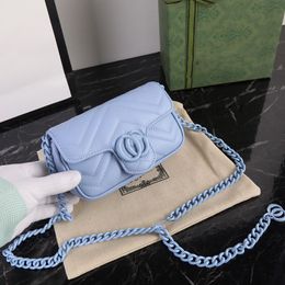 mini torba kobiety marmont pass worka designerska torebka torebka torba łańcuchowa portfel