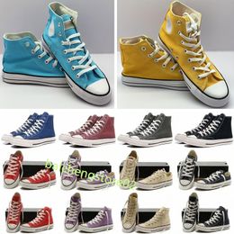 Casual shoes sneakers womens mens platform classic chuck 70 taylor Wholesale Low high White Black Sneaker canvas 35-46 B9