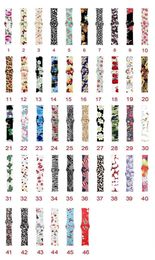 Buntes Ersatz-Silikonband für Apple Watch Band 41MM 45MM 42MM 38MM 44MM 40MM iwatch Series 6/5/4/3/2/1 Armbänder