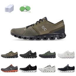 Running Shoes Sports Sneakers Designer Men black white light forest green rust red Men Women Trainers Sports Sneakers