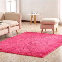 Carpets 120 170cm Soft Thickening Absorbent Non-slip Blonde Chenille Carpet Bedroom Living Room Rugs/Mats Plush