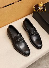 2023 Mens Dress Shoes Crocodile Genuine Leather Casual Loafers Fashion Formal Wedding Gentlemen Brand Designer Flats Size 38-45