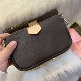 Multi Felicie Pochette Crossbody M44840 Designer Handbag Eitys Wallet Woman Bags Vuttonse Tote Small Package Messenger Bag