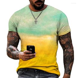 Men's T Shirts Funny Design Gentleman Men's Short Sleeve Spring Summer T-shirt Colour Matching Trend Good Quality Tees Size XXS-6XL