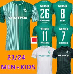 2023 2024 Werder Bremen SPECIAL SOCCER JERSEY Marvin Ducksch Leonardo Bittencourt BLACK GREEN 23 24 FRIEDL PIEPER FOOTBALL SHIRTS TOP THAILAND DUCKSCH men kids 999