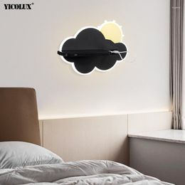 Wall Lamps Simple Left Right Style USB Charging Modern LED Lights Living Room Bedroom Bedside Aisle Lamp Placeable Indoor Lighting