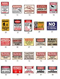 Warning No Stupid People metal tin sign Toilet Kitchen Bar Pub Cafe shop home decoration vintage metal painting motorcycle oil Gas2516742