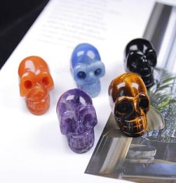 Arts And Arts Crafts Gifts Home Garden Drop Delivery 2021 28G Pretty Natural AmethystCrystal Skull RealisticCrystal Healin1108103