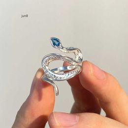 2023 New Designer Ring Band Rings Explosives Alloy Geometric Snake Shaped with Adjustable Opening Jewellery Female Animal 797x