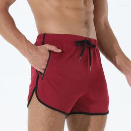 Running Shorts 2023 Gym Men Sport Homme Breathable Soft Tennis Workout Sportswear Mesh Short Pants Male Yoga Basketball