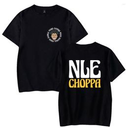 Men's T Shirts NLE CHOPPA Merch T-shirts Summer Harajuku Women/Mens Tshirts Short Sleeves Sweatshirt Tee Halloween Cosplay TOP