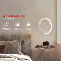 Kronleuchter Moderne Ring LED Deckenpendelleuchten Suspension Design Kronleuchter Innenbeleuchtung Dekoration Schlafzimmer Leuchte