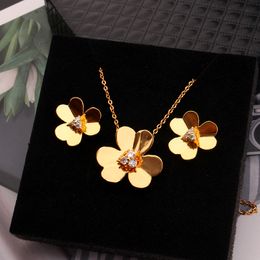 Blume Silber Anhänger Gold Initiale Diamant Kreuz Anhänger Set Halskette geschichtete Halsketten für Frauen trendige Designer Modeschmuck Party Hochzeitsgeschenke Geburtstag