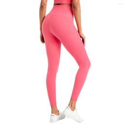 Активные штаны Кривая русалка с высокой талией мягкая ткань йога леггинсы женщины 30 цветов твердые жесткие брюки с пилатесом