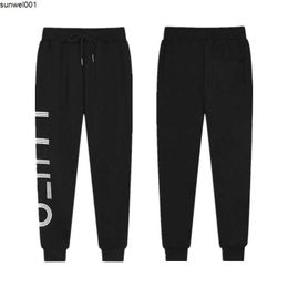 Men's Pants 2023ss Mens Joggers Pants Autumn Men Sportswear Drawstring Casual Tracksuit Sweatpants Trousers Black White Designer Jogger Mens Pants M35x