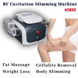 40k Cavitation Slimming Machine Fat Massager RF Skin Firming Portable Weight Loss 6 In 1 Lipo Laser Diode Non-Invasive Treatment