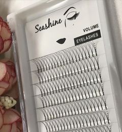 3D C curl all size Korea Pre Made Fans Volume Lashes Faux Mink Eyelash Extensions 1 Tray Quality in World Silk Material9381633