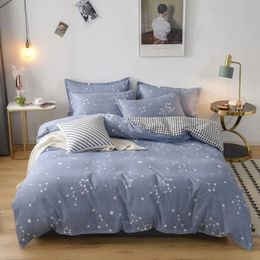 Bedding sets Cotton Brushed Cover Sheet Comforter Sets Duvet Set Bed Delicate Four Piece bedding 231118