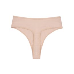 1 pcs Women's High Rise Panties Thong With High Waist T-back Seamless Female G-string Underwear Soft 95% Combed Cotton Briefs