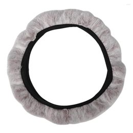 Steering Wheel Covers Cushion High-quality Protective Super Soft 37-38cm Solid Colour Auto Case For Vehicle