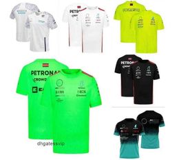 F1 racing t-shirt summer team short sleeve jersey same style customization