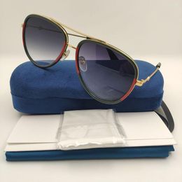 Sunglasses Acetate Green Red Square PROTECT For Women Party Black Shade Brand Designer Futuristic Fashion UV400 Sun Glasses