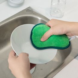 Cleaning cloth, dishwashing sponge, non-damaging pot brush, kitchen oil rag, magic wipe, absorbent dishcloth, cleaning brush