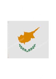 Cyprus Flags National Polyester Banner Flying 90 x 150cm 3 5ft Flag All Over The World Worldwide Outdoor can be Customized1293434