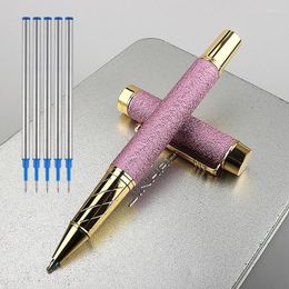 Pcs High Quality Luxury Rollerball Pen 0.5mm Business Office School Stationery Ballpoint Ink Pens