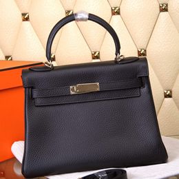 2024 10A+ Top Handmade Wax Line Designer Bag Luxury Ladies Handbag Original Classic TOGO Leather Large Capacity Shopping Brand Shoulder Bag Gold Buckle