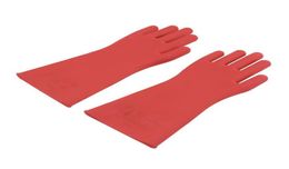 Disposable Gloves 1 Pair Professional 12kv High Voltage Electrical Insulating Rubber Electrician Safety Glove 40cm Accessory4604946