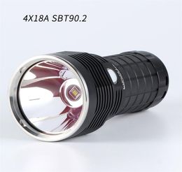 Convoy 4X18A flashlight SBT902 5400lm with temperature control and typec charging interface18650 flashlight torch 22021860420393751327