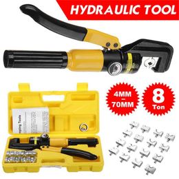 Hydraulic Tools Crimping Pliers Wire Stripper Tool Cable Lug Crimper Plier Compression YQK-70 4-70mm2 Pressure 5-6T