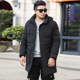 Men's Down High Quality Plus Size 8XL 7XL Jackets Men Casual Military Jacket Fashion Simple Anti-Cold Windbreak Cotton-padded Clothes