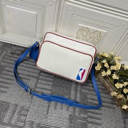 Designer mens shoulder bag luxury NIL SLIM handbags flower letters messenger bags Top-quality leather small crossbody purses fashion travel clutch wholesale