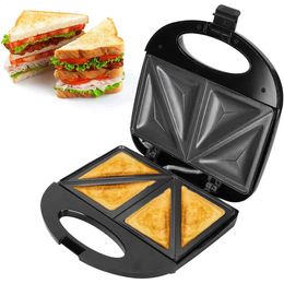 Other Kitchen Tools DoubleSided Electric Sand Maker with Nonstick Plates Grilled Waffle Cheese Multifunction Breakfast 231118