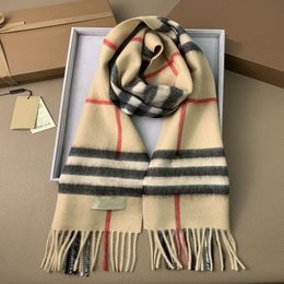 Designer ladies brand scarf cashmere scarf winter outdoor warm men and women with long scarf fashion classic plaid shawl