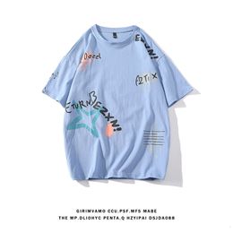 Mens TShirts Summer Fashion Shirt Graphic Printed Oversized Tee Youth Tshirt Oneck Casual Male Clothing 230419