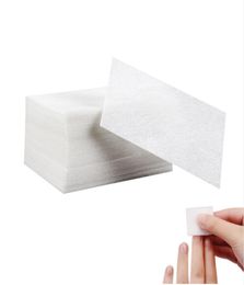 900Pcsset Lint Nail Napkins Nail Remover Wraps Manicure Gel Nail Polish Remover Wipes gel nagellak remover Lint Wipes9963397