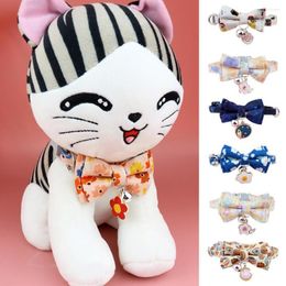 Dog Collars Pet Collar Fashionable Cat Cute Cats Necklace With Bell