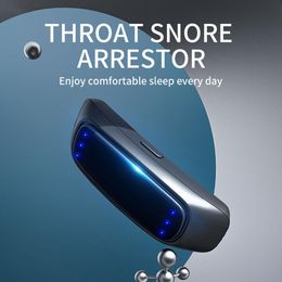 Snoring Cessation Smart Anti-snoring Device Portable Electric Ear Hook Comfortable Sleep Well Stop Snore Health Care Sleep Apnea Aid 230419