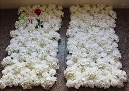 Decorative Flowers SPR 2023 Rose Flower Wall Wedding Backdrop Artificial Row And Arch Flore