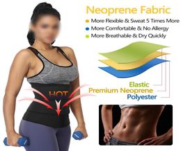 Sweating Sweat Belt Women Slimming Abdomen Belt Girdle Postpartum Strengthening Sports Girdle Yoga Waistband Sweat Band1303599